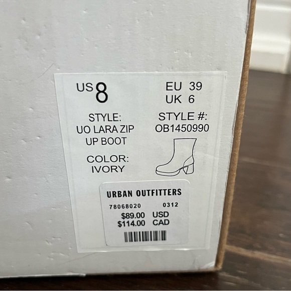 Urban outfitters white booties - Picture 5 of 5